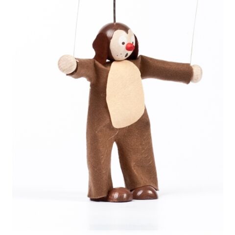 Gerlich Wooden puppet Erik the dog